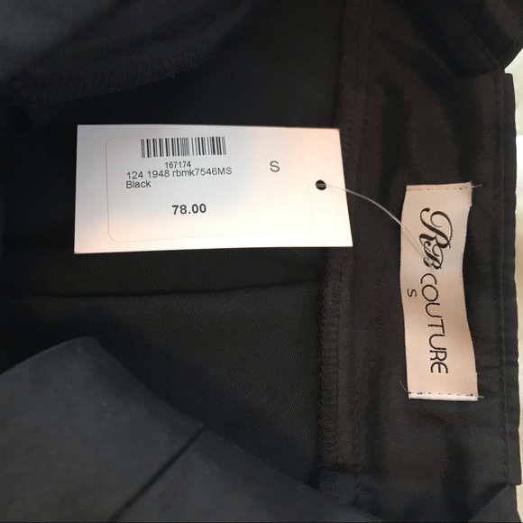 NWT Black Dress by RB Couture - Picture 8 of 8